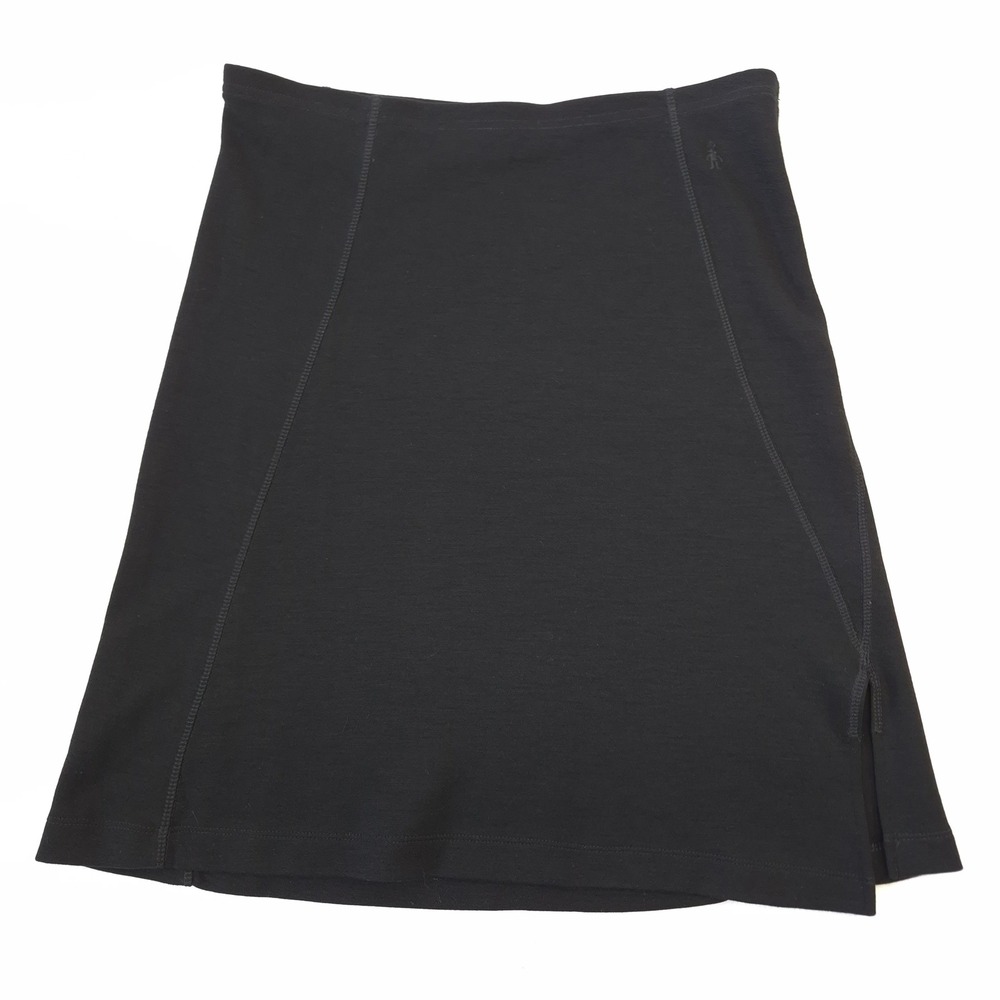 Smartwool Mini‎ Skirt Black Small Merino Wool Outdoor Hiking Athletic Athleisure